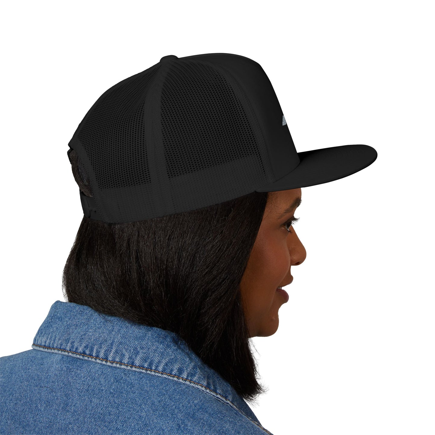 RXPX Embroidered Snap Back Trucker Cap - 5-Panel Mesh Hat