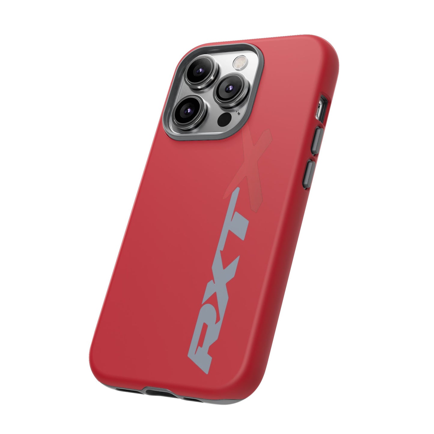 RXTX Tough Phone Case Protective Cover - iPhone Samsung Google Pixel Red