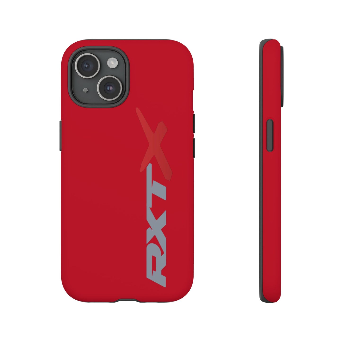 RXTX Tough Phone Case Protective Cover - iPhone Samsung Google Pixel Red