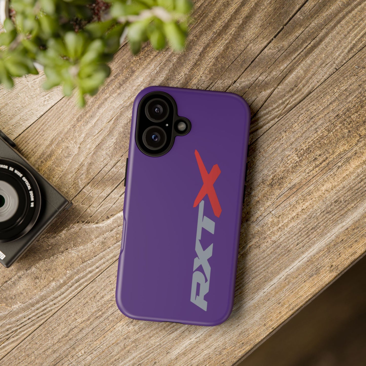 RXTX Tough Phone Case Protective Cover - iPhone Samsung Google Pixel Purple