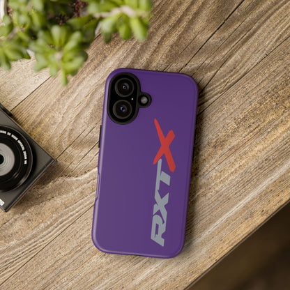RXTX Tough Phone Case Protective Cover - iPhone Samsung Google Pixel Purple