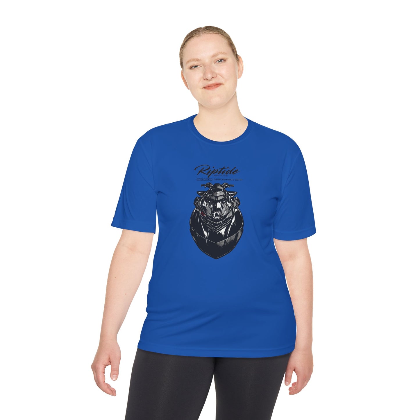 Riptide RXPX Black Out Graphic Tee — Moisture-Wicking Performance Shirt