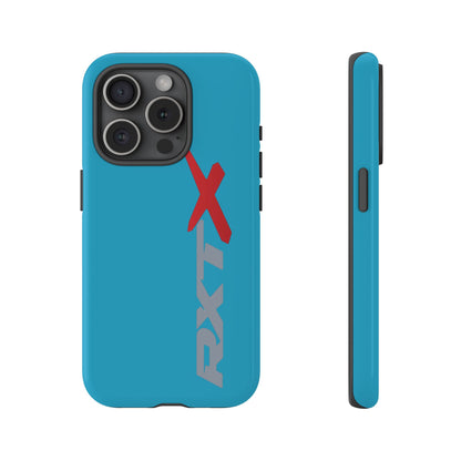 RXTX Tough Phone Case Protective Cover - iPhone Samsung Google Pixel Turquoise