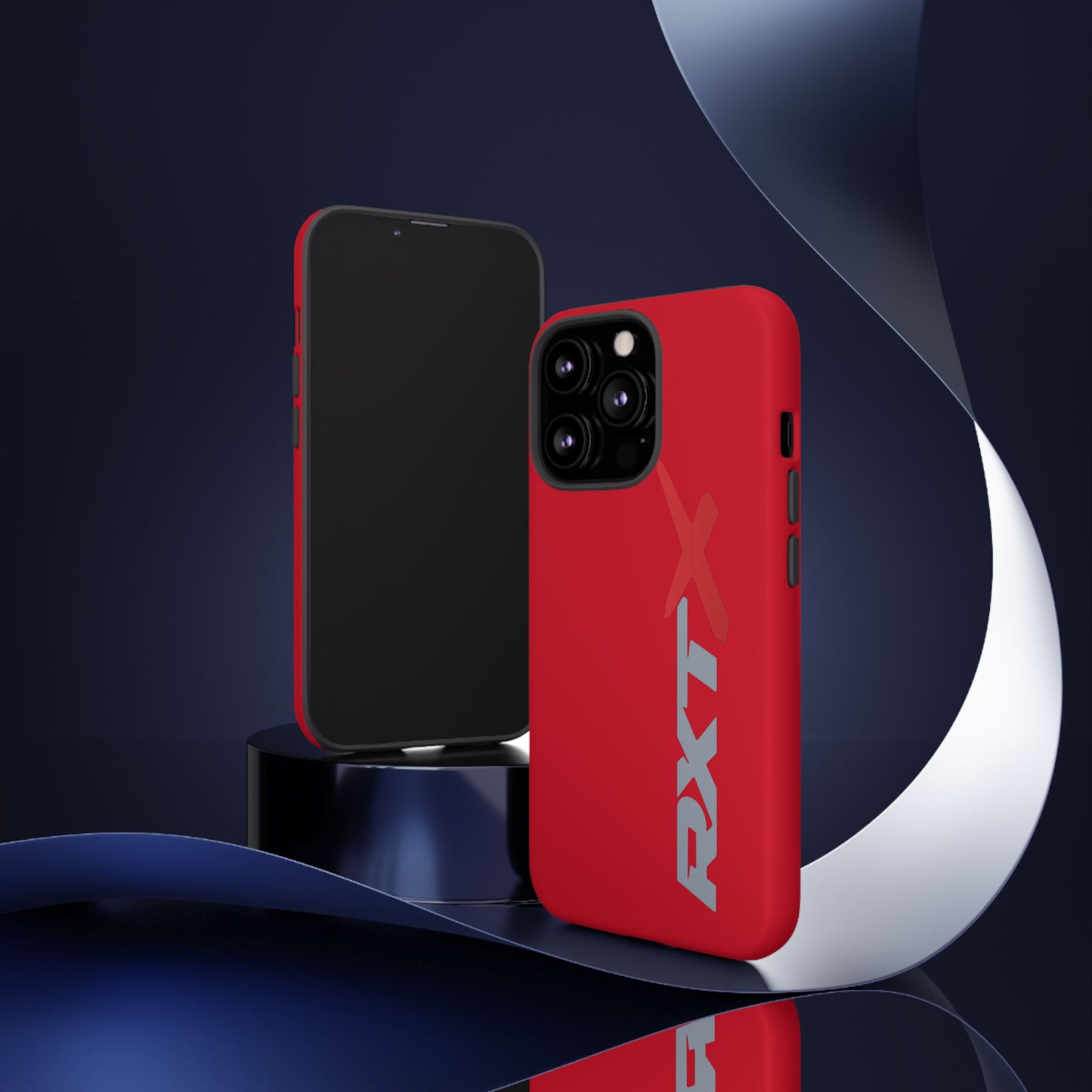 RXTX Tough Phone Case Protective Cover - iPhone Samsung Google Pixel Red