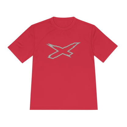 Riptide X-Team Performance Dri Fit Tee — Moisture‑Wicking Athletic Shirt Steel Plate