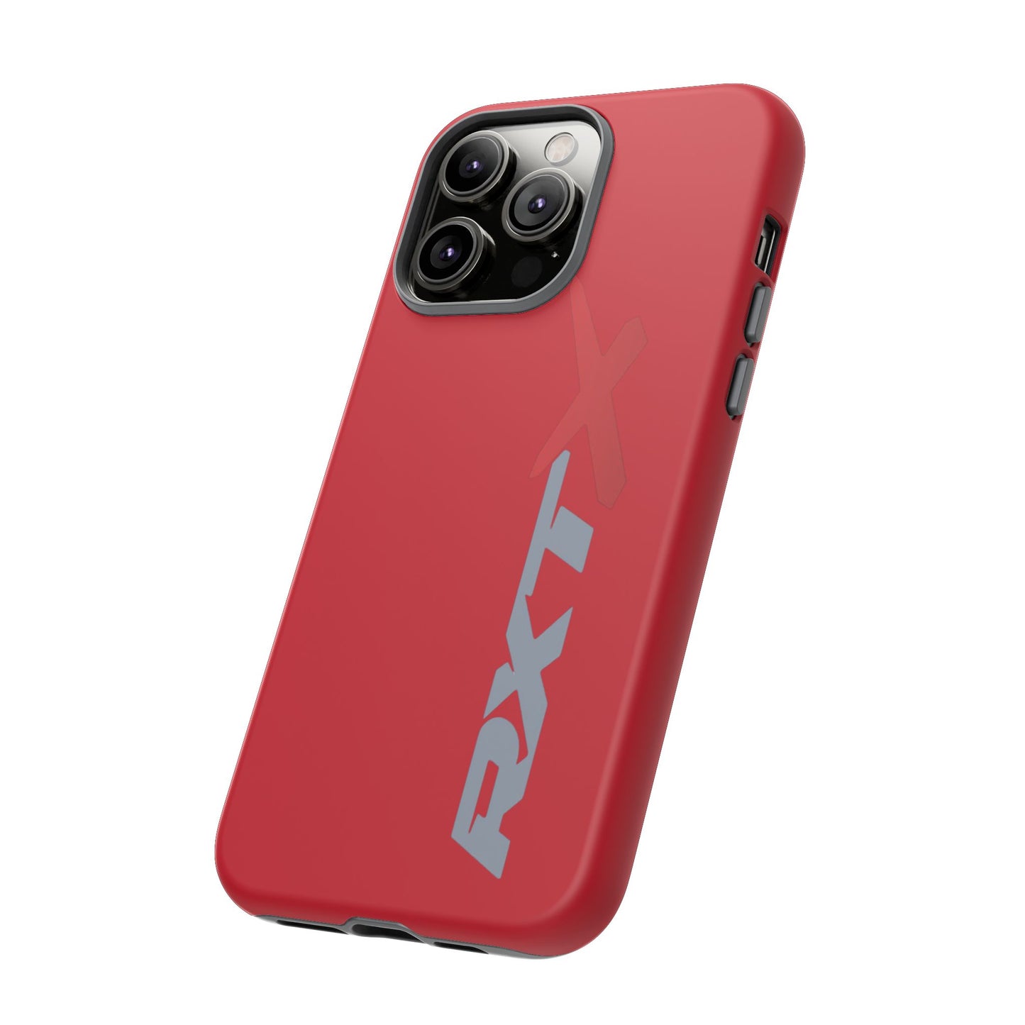 RXTX Tough Phone Case Protective Cover - iPhone Samsung Google Pixel Red