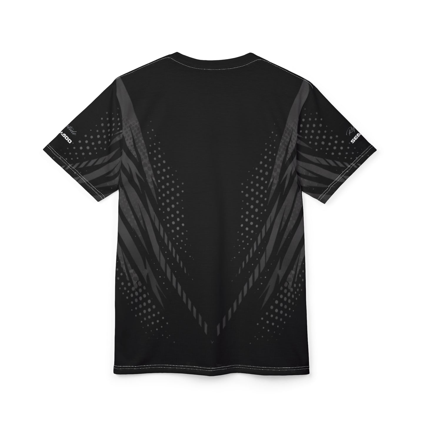 SeaDoo RXTX X-Team Cyber Racing Dri Fit Tee — Grey & Black All-Over Print