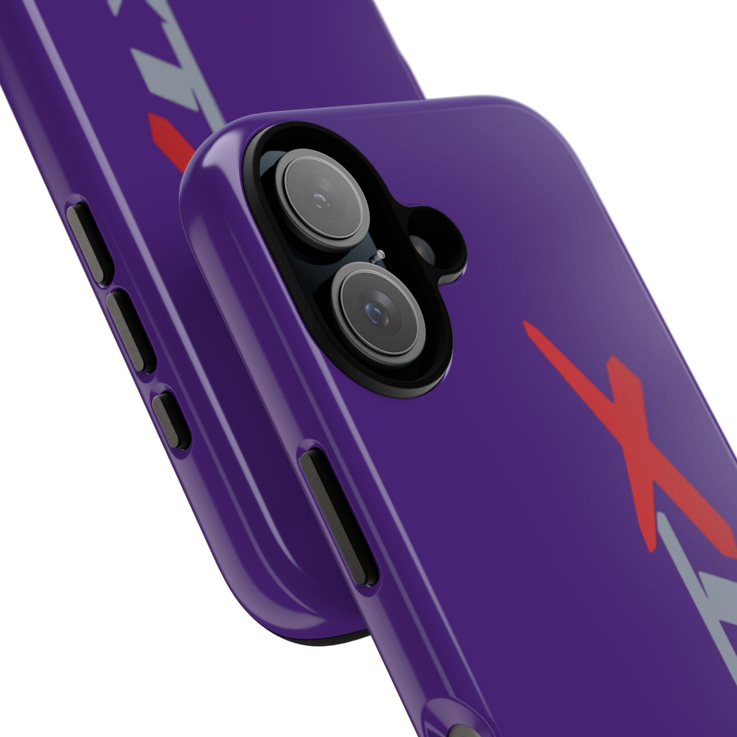 RXTX Tough Phone Case Protective Cover - iPhone Samsung Google Pixel Purple