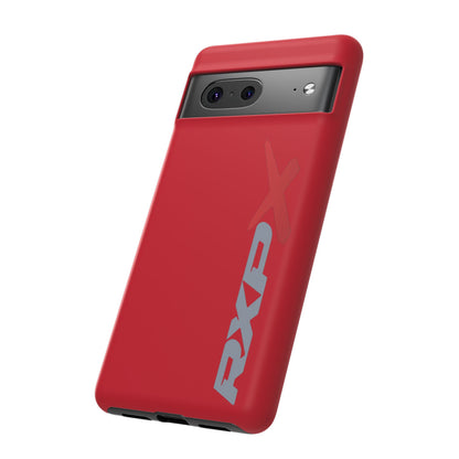 RXPX Tough Phone Case Protective Cover - iPhone Samsung Google Pixel - Red