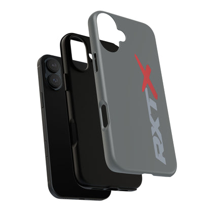 RXTX Tough Phone Case Protective Cover - iPhone Samsung Google Pixel -Dark Grey