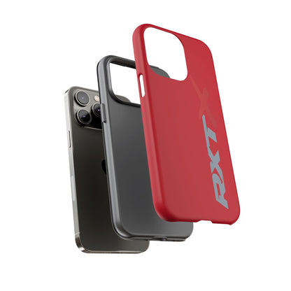 RXTX Tough Phone Case Protective Cover - iPhone Samsung Google Pixel Red
