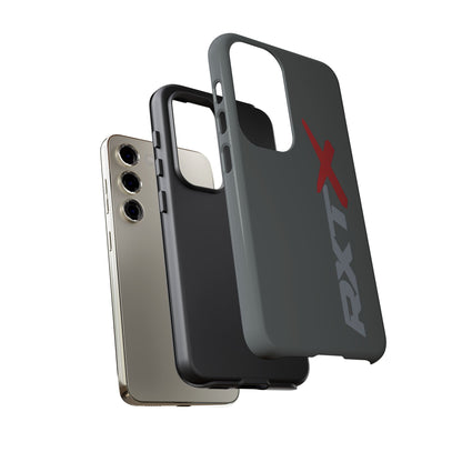 RXTX Tough Phone Case Protective Cover - iPhone Samsung Google Pixel -Dark Grey