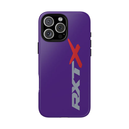 RXTX Tough Phone Case Protective Cover - iPhone Samsung Google Pixel Purple