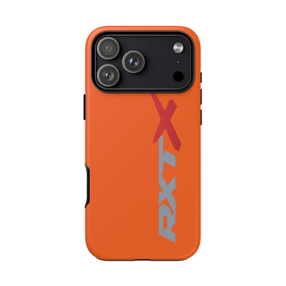 RXTX Tough Phone Case Protective Cover - iPhone Samsung Google Pixel Orange
