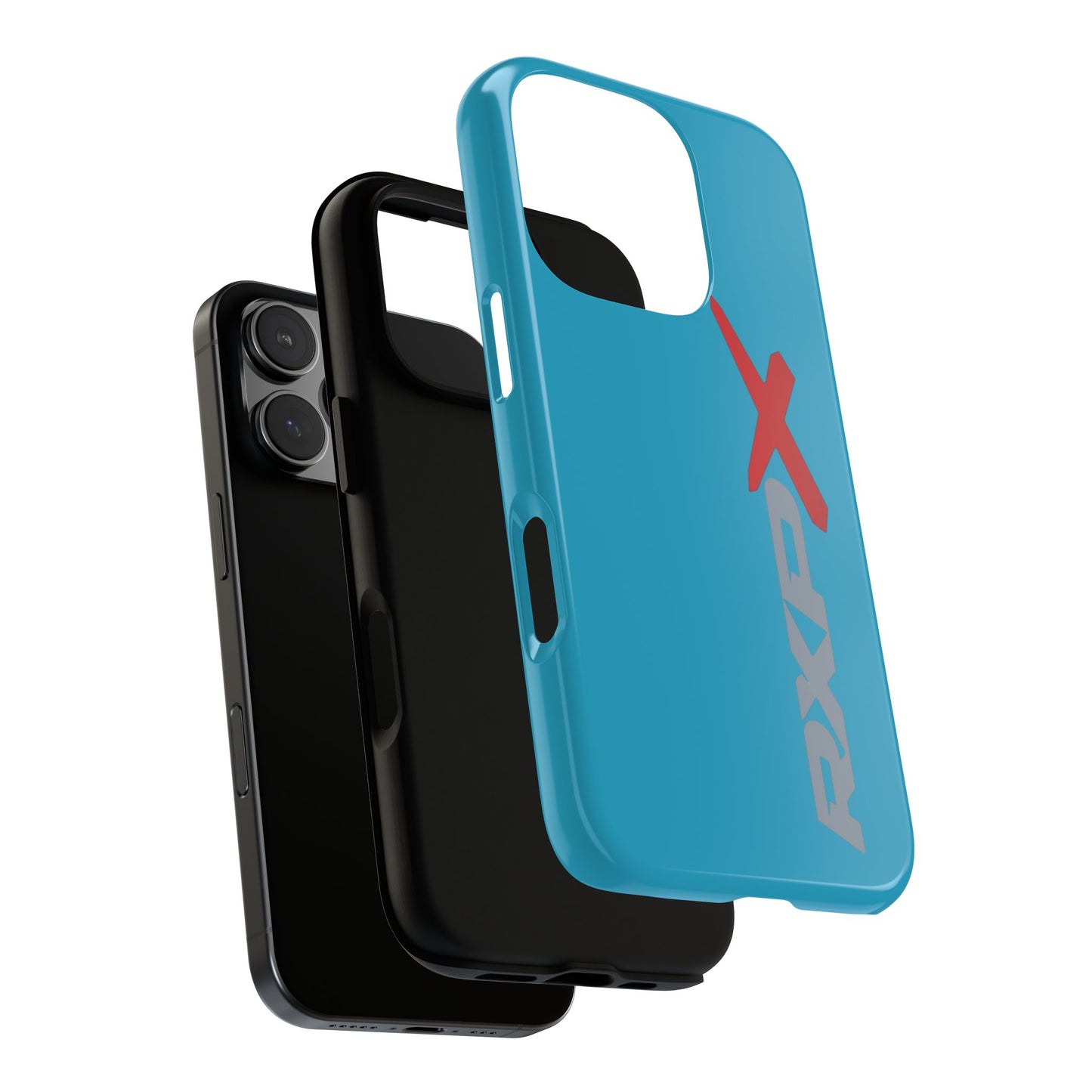 RXPX Tough Phone Case — iPhone Samsung Google Pixel Protective Cover Turquoise