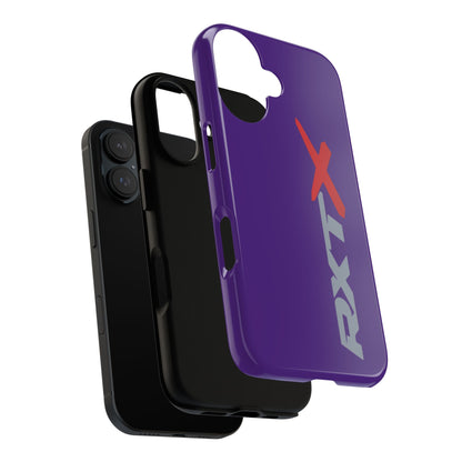 RXTX Tough Phone Case Protective Cover - iPhone Samsung Google Pixel Purple