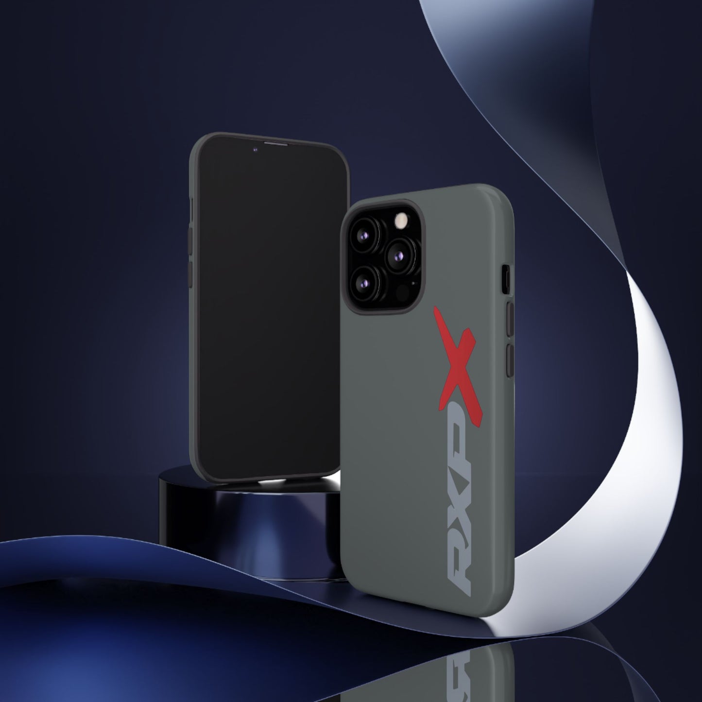 RXPX Tough Phone Case Protective Cover - iPhone Samsung Google Pixel - Grey