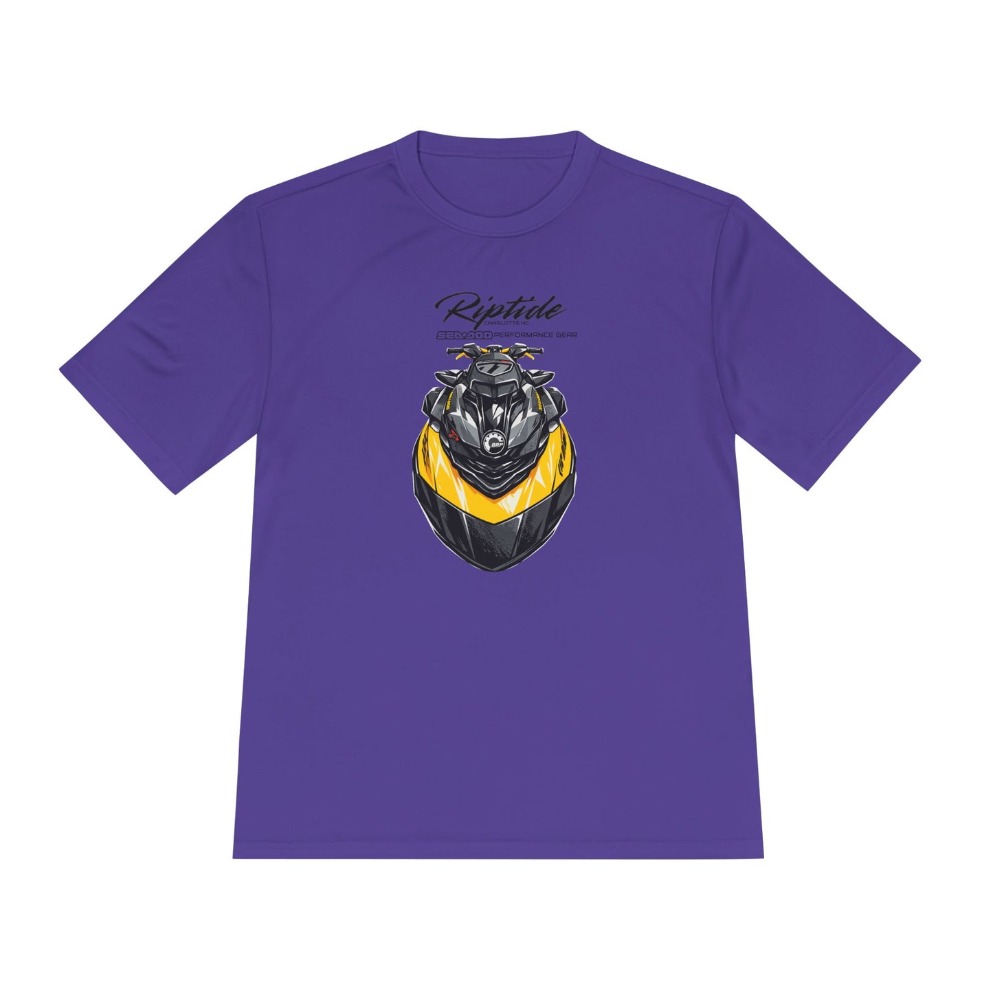 Riptide RXPX Millenium Yellow  Graphic Tee — Moisture-Wicking Performance Shirt