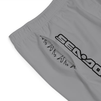Men's X-Team Performance Board Shorts — Beach Swim Trunks Grey