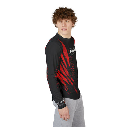 Men's SeaDoo X-Team Performance UPF Protection UV Long Sleeve Shirt — Red