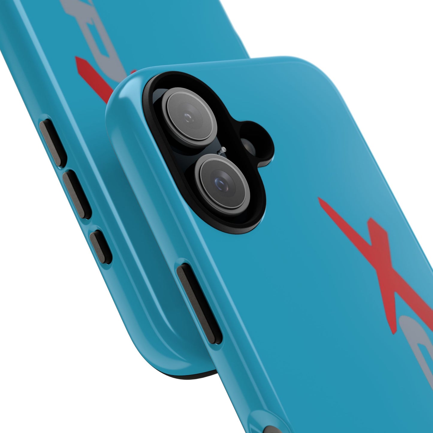 RXPX Tough Phone Case — iPhone Samsung Google Pixel Protective Cover Turquoise