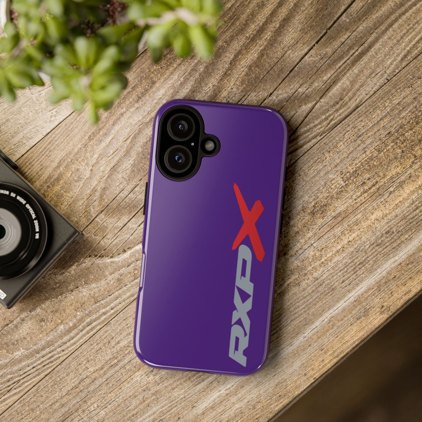 RXPX Tough Phone Case Protective Cover - iPhone Samsung Google Pixel - Purple