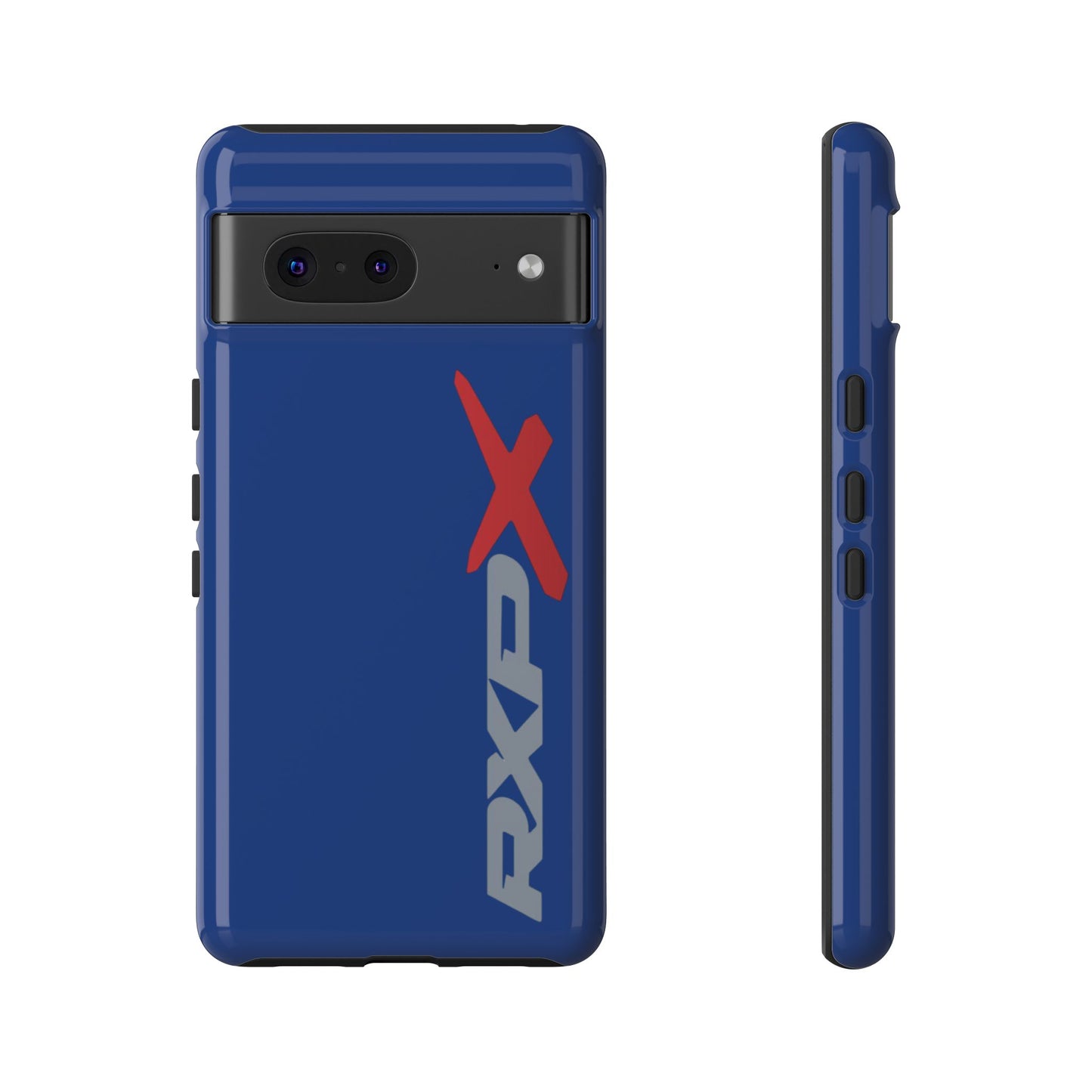 RXPX Tough Phone Case Protective Cover - iPhone Samsung Google Pixel - Dark Blue