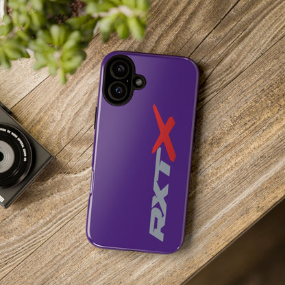 RXTX Tough Phone Case Protective Cover - iPhone Samsung Google Pixel Purple