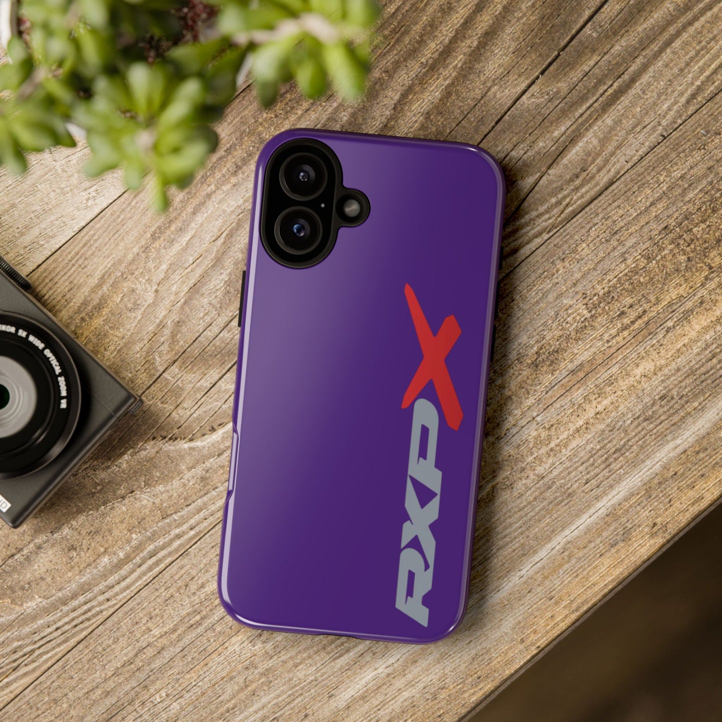 RXPX Tough Phone Case Protective Cover - iPhone Samsung Google Pixel - Purple
