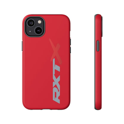 RXTX Tough Phone Case Protective Cover - iPhone Samsung Google Pixel Red