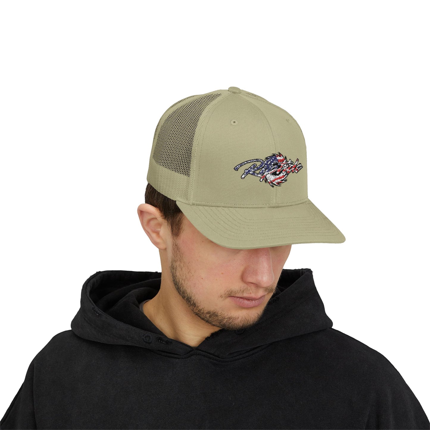 Riptide USA 250 Trucker Cap - American Flag Snapback Hat