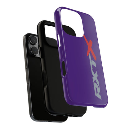RXTX Tough Phone Case Protective Cover - iPhone Samsung Google Pixel Purple