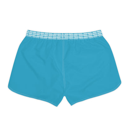 SeaDoo Performance Swim Shorts Women's Beach Riding Shorts Turquoise - Vert