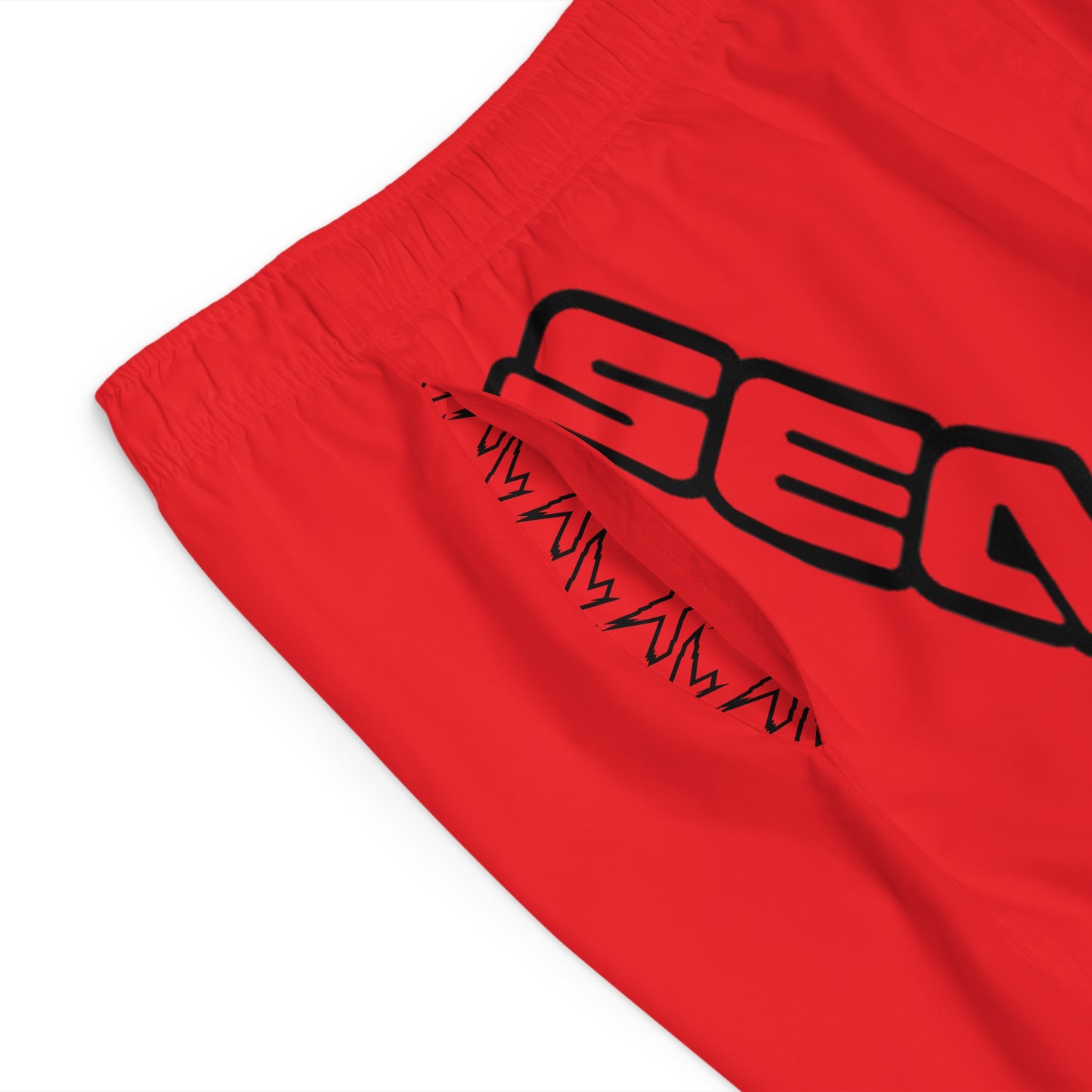 Men's X-Team Performance Board Shorts Loud— Beach Swim Trunks Red