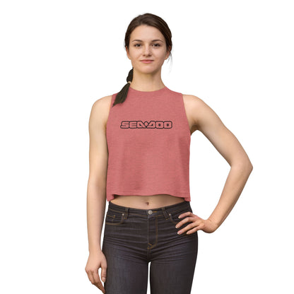 Sea-Doo Crop Top — Retro Watersports Logo Tank for Women