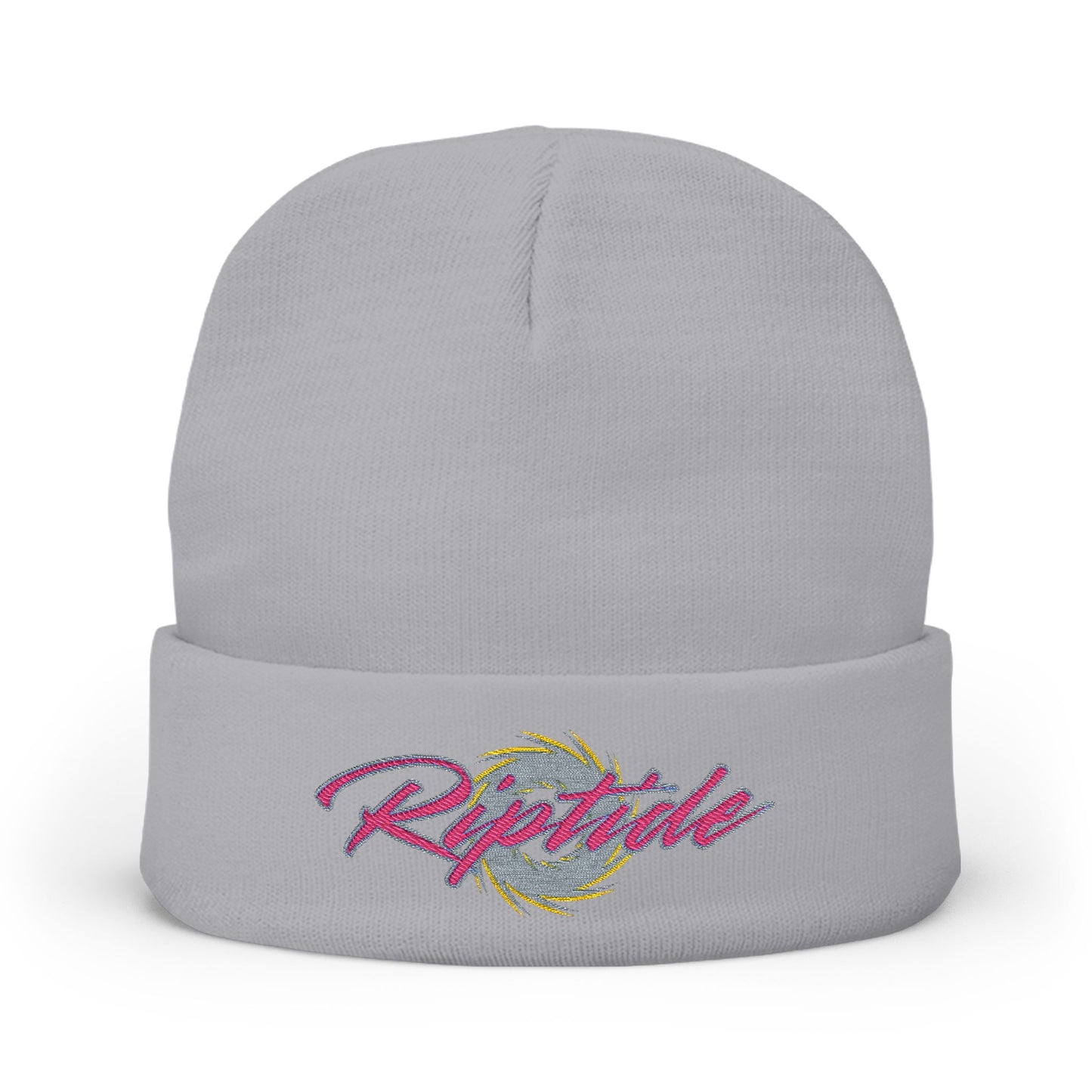 Riptide Knit Beanie — Embroidered Winter Hat