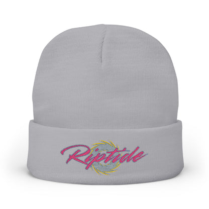 Riptide Knit Beanie — Embroidered Winter Hat
