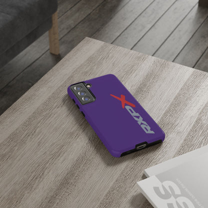 RXPX Tough Phone Case Protective Cover - iPhone Samsung Google Pixel - Purple