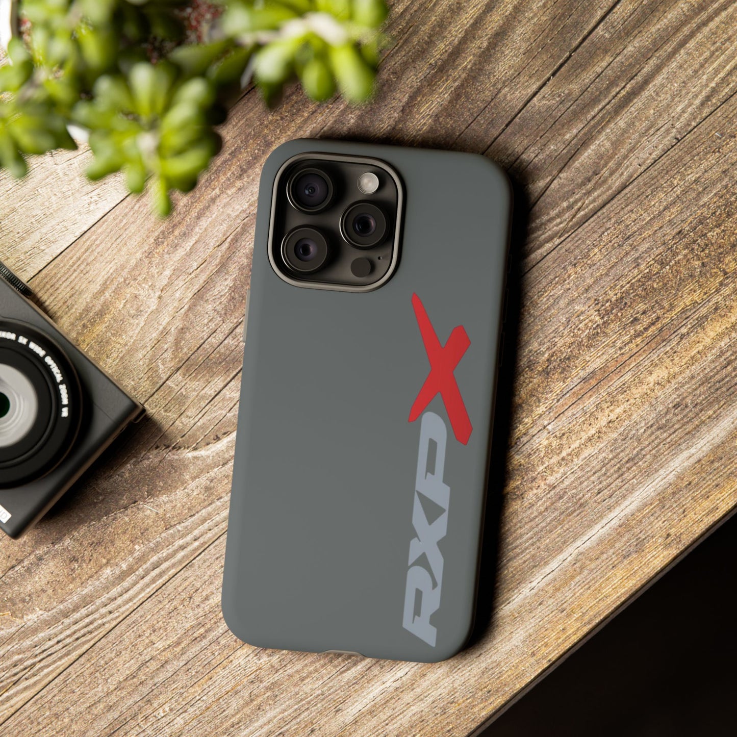 RXPX Tough Phone Case Protective Cover - iPhone Samsung Google Pixel - Grey