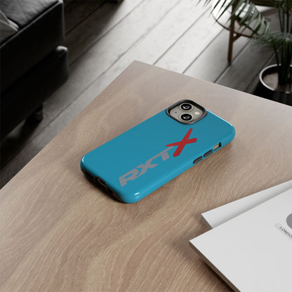 RXTX Tough Phone Case Protective Cover - iPhone Samsung Google Pixel Turquoise