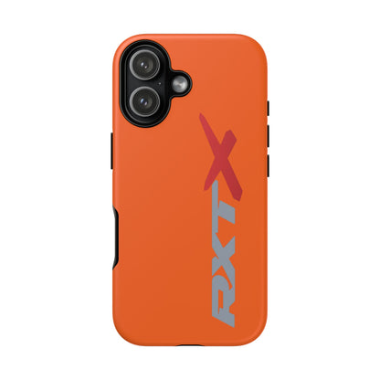 RXTX Tough Phone Case Protective Cover - iPhone Samsung Google Pixel Orange