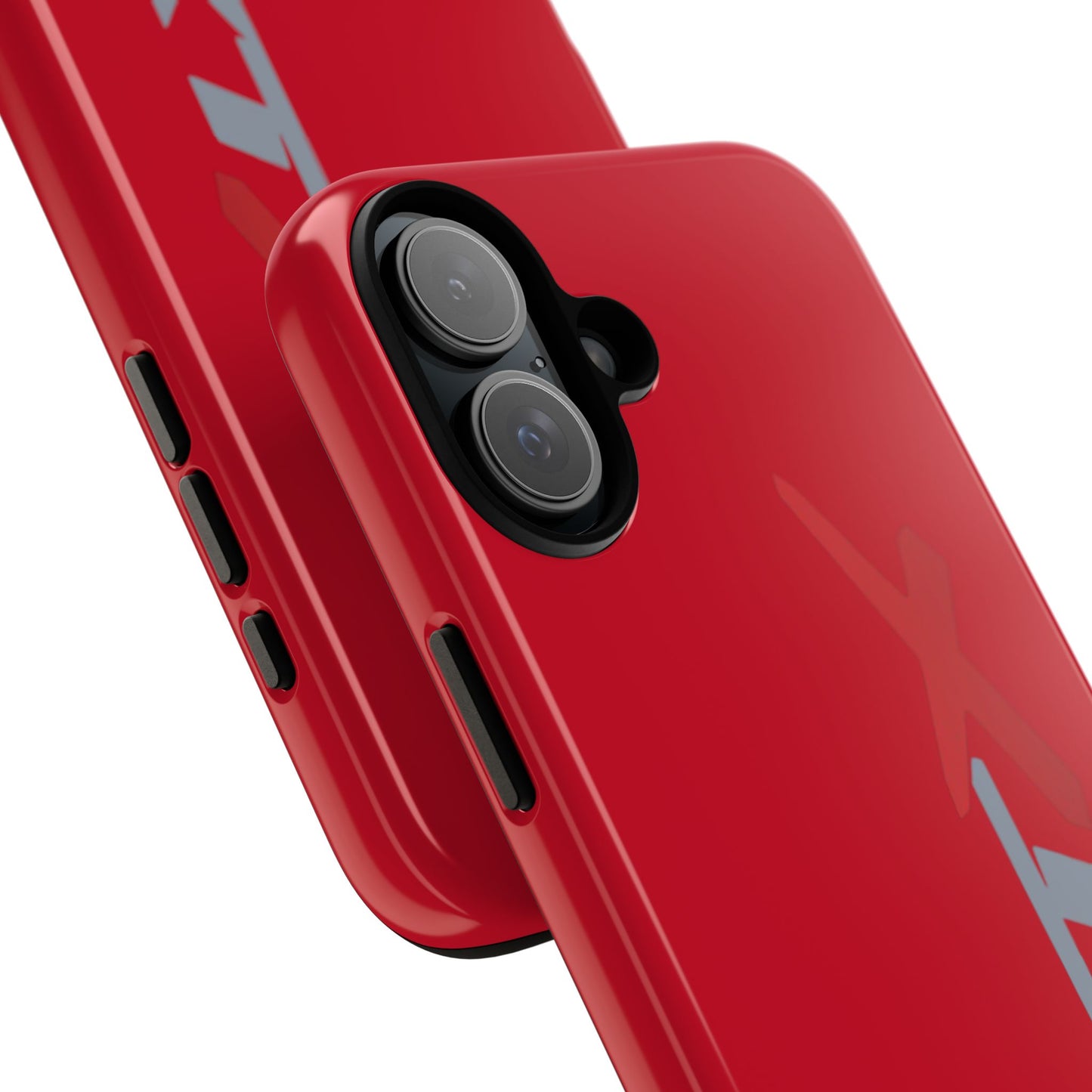 RXTX Tough Phone Case Protective Cover - iPhone Samsung Google Pixel Red