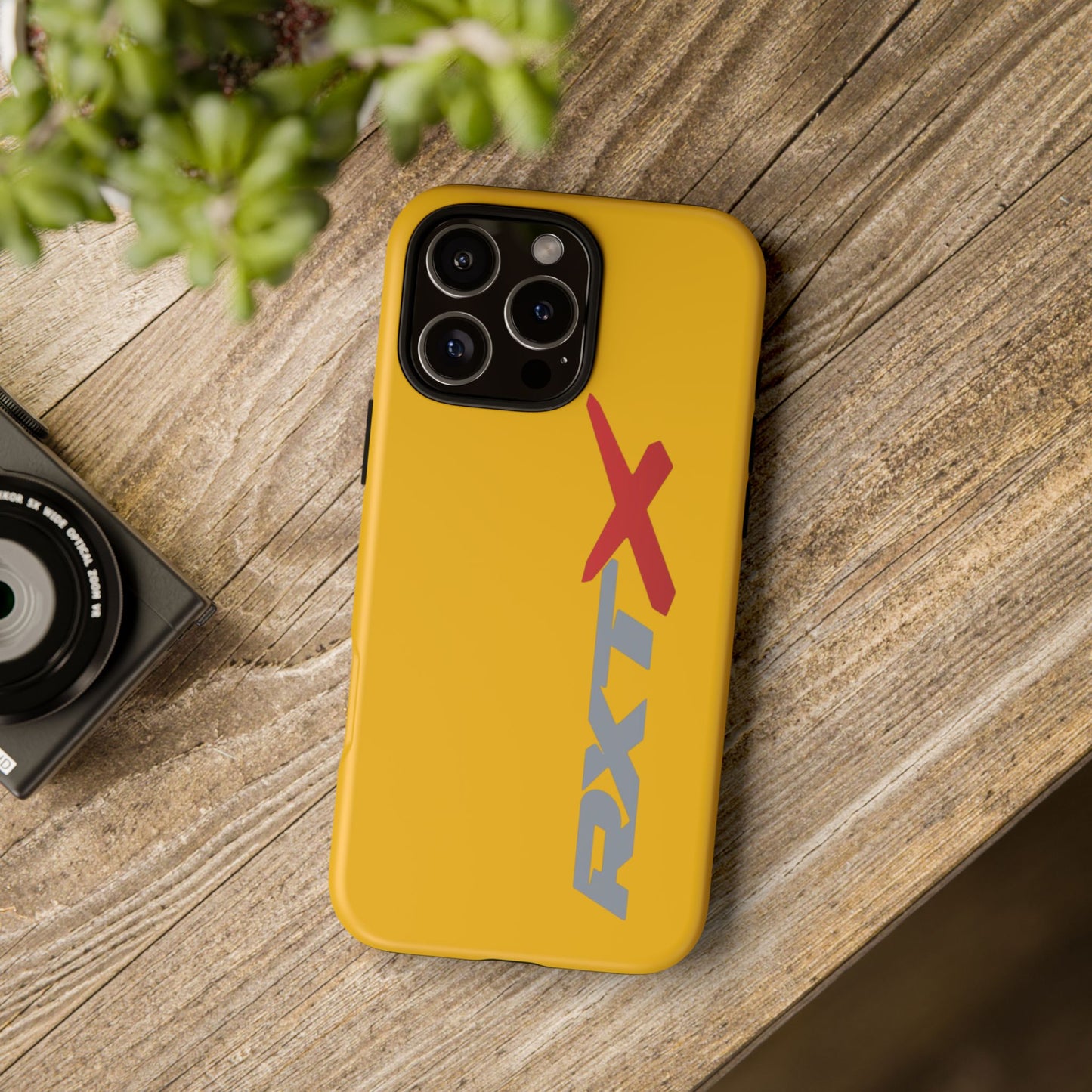 RXTX Tough Phone Case Protective Cover - iPhone Samsung Google Pixel Millenium Yellow