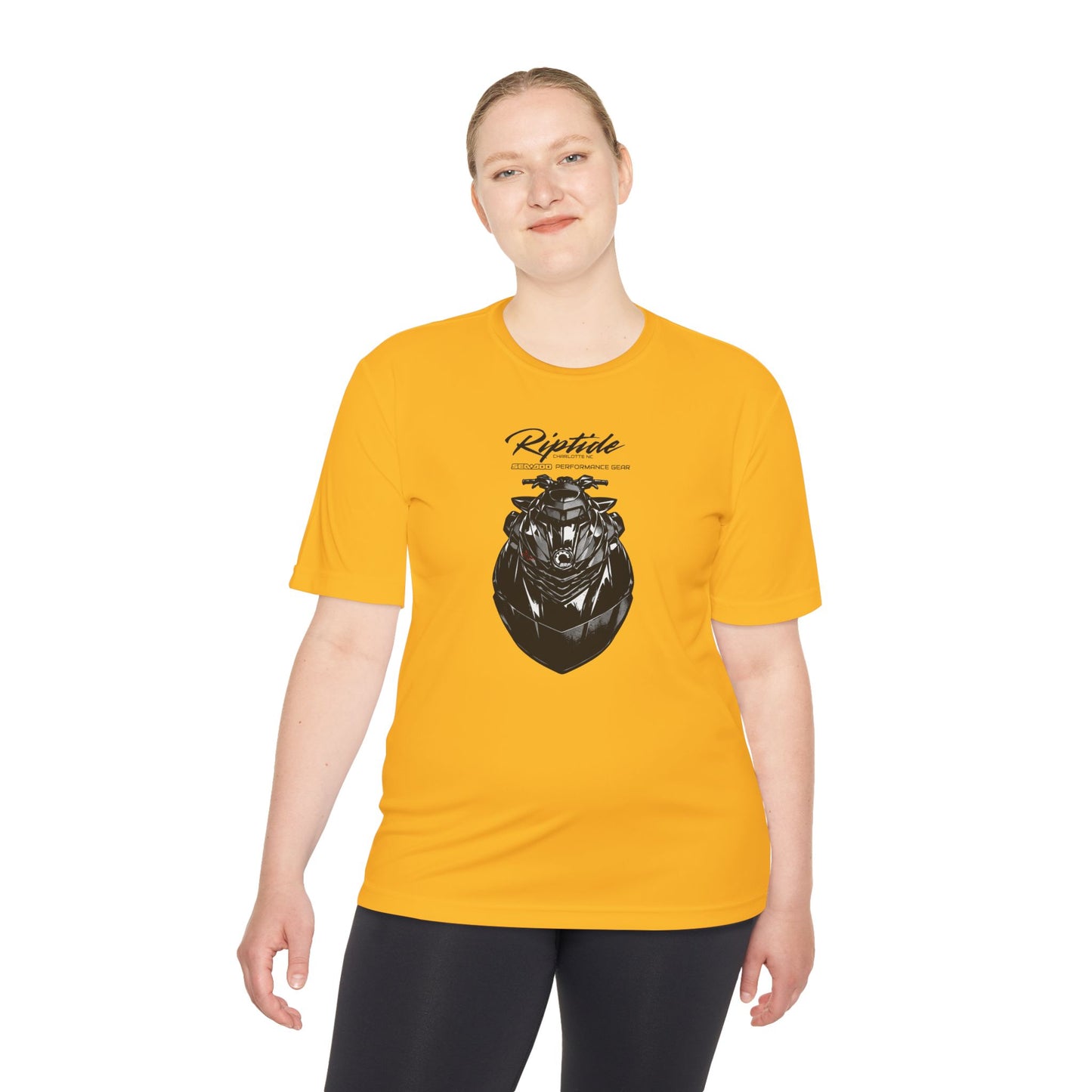 Riptide RXPX Black Out Graphic Tee — Moisture-Wicking Performance Shirt