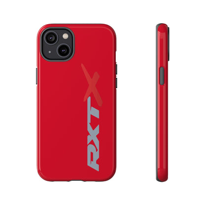 RXTX Tough Phone Case Protective Cover - iPhone Samsung Google Pixel Red