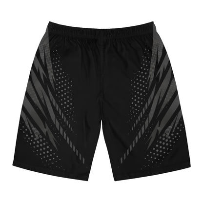 SeaDoo RXPX X-Team Men's Grey Racing Board Shorts — Athletic Swim Trunks
