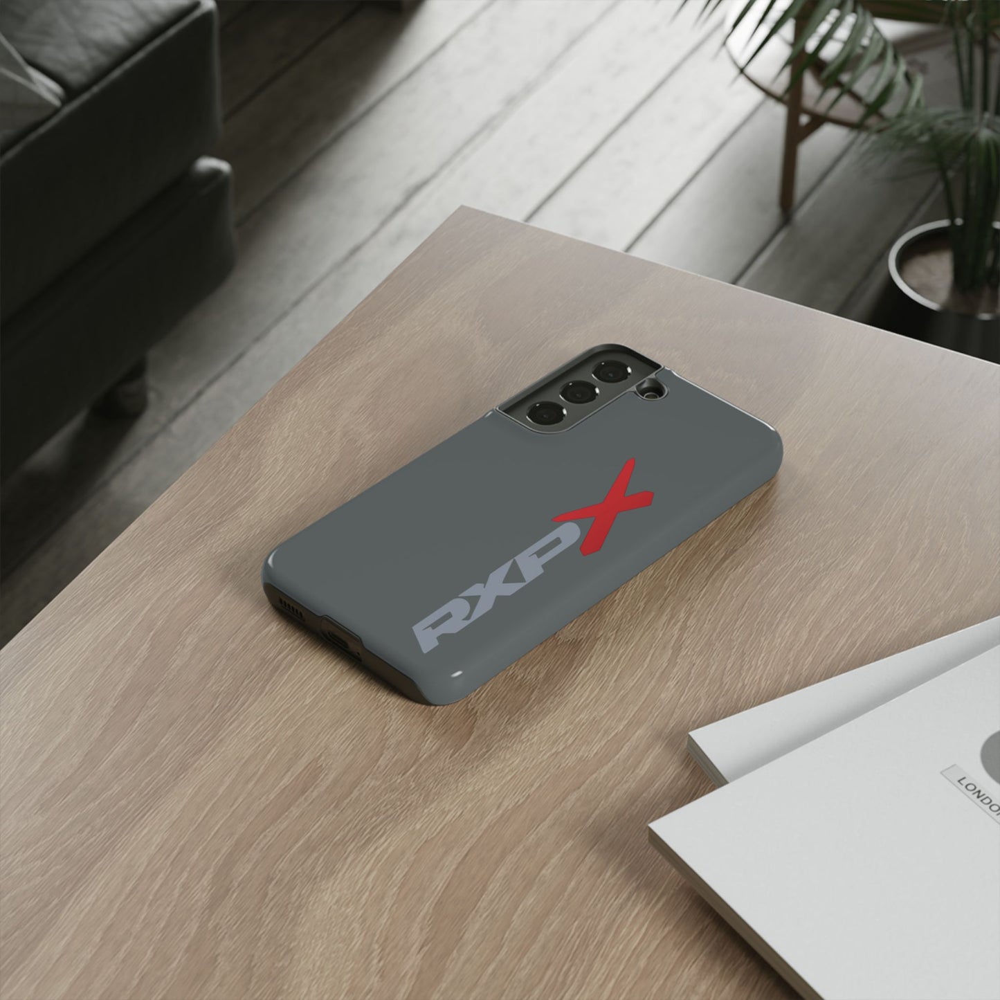 RXPX Tough Phone Case Protective Cover - iPhone Samsung Google Pixel - Grey