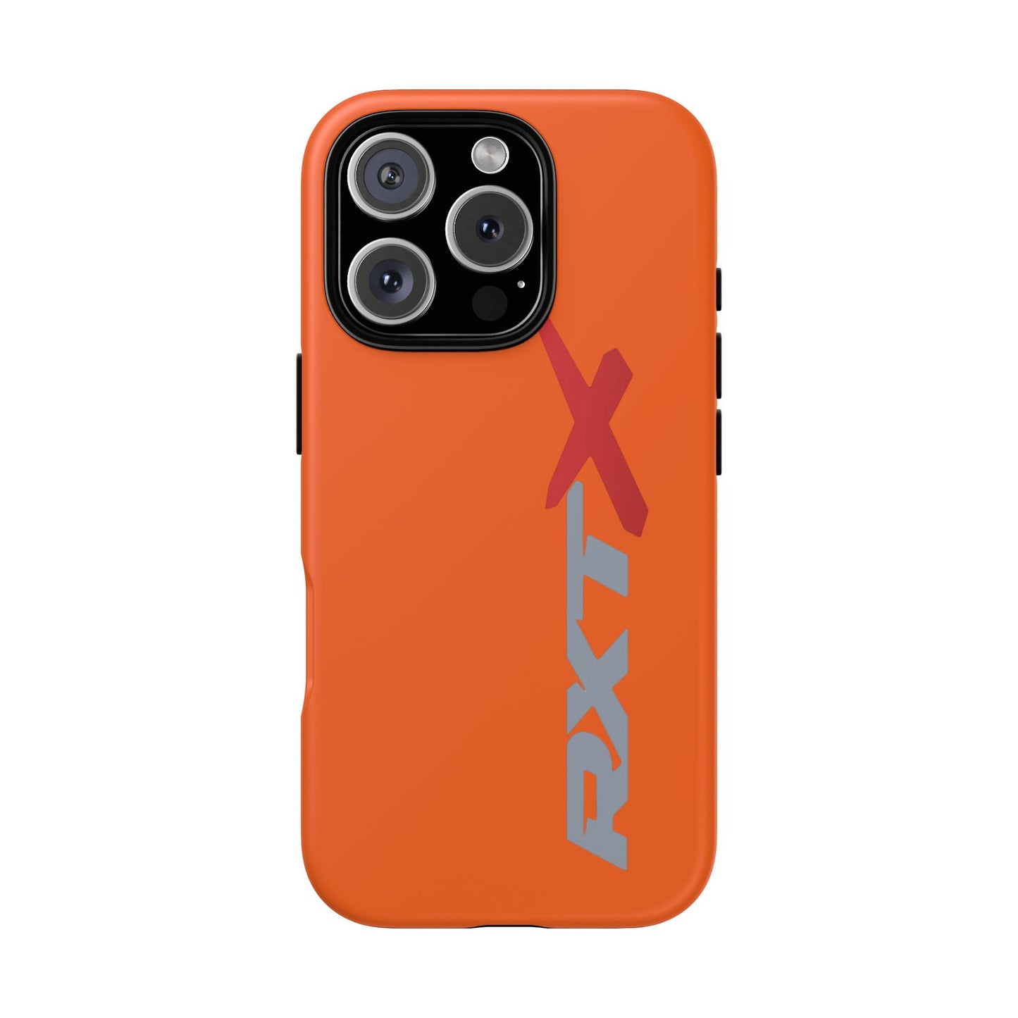 RXTX Tough Phone Case Protective Cover - iPhone Samsung Google Pixel Orange