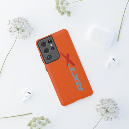 RXTX Tough Phone Case Protective Cover - iPhone Samsung Google Pixel Orange