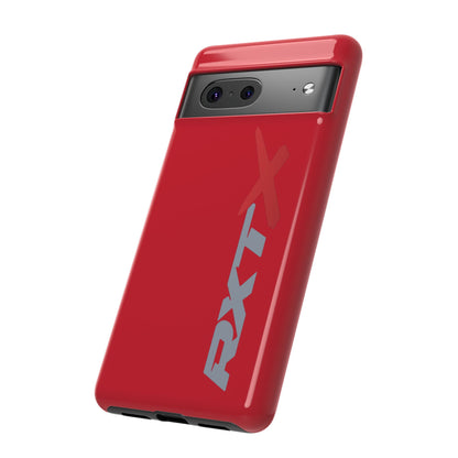 RXTX Tough Phone Case Protective Cover - iPhone Samsung Google Pixel Red
